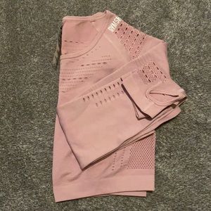 Gymshark long sleeve crop top